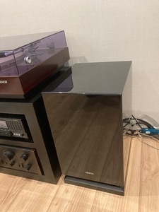 美品　完動品　DENON　サブウーハー　DSW-55SG　ブラック　取説付