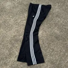 00s adidas track pants wide flare 3line