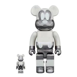 即発送可！新品未使用！BE@RBRICK fragmentdesign MICKEY MOUSE REVERSE Ver.100％ & 400％ ベアブリック