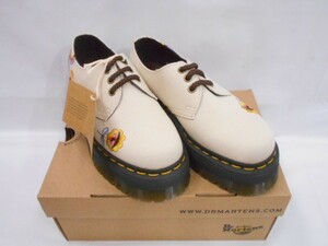 78 送80サ 1130%D05 Dr.Martens ドクターマーチン 3HOLE V 1461 Quad RETRO RAY OXFORD UK4 23cm 未使用