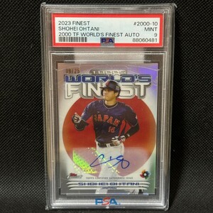 2023 Topps FINEST WBC 日本代表 大谷翔平 直筆サインカード PSA 25シリ ★ ドジャース 山本由伸 鈴木誠也 今永昇太 ジャッジ 