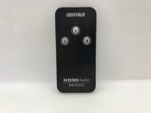 BUFFALO　HDMI Switch　リモコン　BSAK302　中古品F-6641