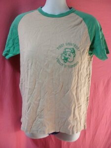 ＵＳＥＤ SM2 Ｔシャツ ベージュ/グリーン