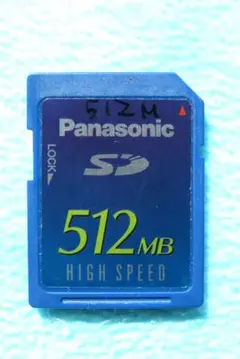 Panasonic パナソニック SDメモリーカード  512MB