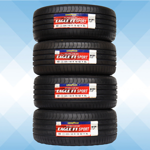 225/40R18 92Y XL GOODYEAR グッドイヤー イーグル EAGLE F1 SPORT 21年製 正規品 4本送料税込 \50,800より 1