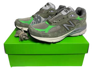 未使用品 US8(26cm) Patta × New Balance 990V3 Keep Your Family Close Olive パタ ニューバランス 990V3 キープユアファミリー クローズ