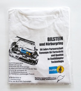 ☆新品未開封☆BILSTEIN ビルシュタイン Ｔシャツ ホワイト Lサイズ 非売品 デッドストック 希少 レア