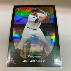 Mike Moustakas RC 2011 Bowman Chrome Draft Refractors