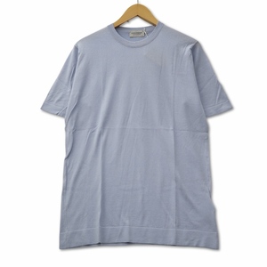 ジョンスメドレー JOHN SMEDLEY イギリス製 24SS STANDARD FIT LORCA WEWLTED T-SHIRTS スタンダード フィット コットン カットソー Tシャ