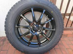 スタッドレス　ホイール付き（未使用　訳あり）４本セットWinter TRANPATH TX 225/60R17 99Q　17　7J　5H　114.3　３８