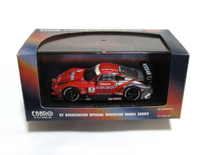 A★即決★ EBBRO 1/43 ★ 2005 NISSAN NISMO Z ／ ニッサン ザナヴィ ニスモ フェアレディZ #1 S-GT500 本山/ライアン ★