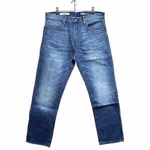 ●洗濯プレス済み● GAP ギャップ デニムパンツ スタンダードテーパード 雰囲気◎ インディゴ w34インチ【2628】