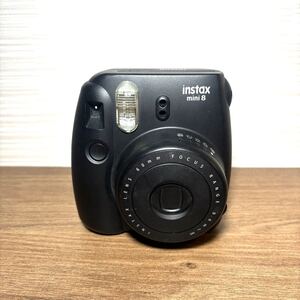 【1円スタート★】FUJIFILM/富士フイルム instax mini 8 チェキ インスタントカメラ ブラック