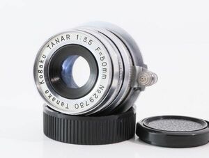 希少良品 Tanar 50mm F/3.5 ライカＬ３９レンズ