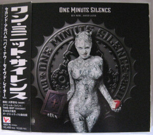 ◆CD◆ONE MINUTE SILENCE／バイ・ナウ...セイヴド・レイター◆ワン・ミニット・サイレンス◆帯有り国内盤