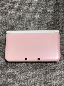 任天堂 ニンテンドー3DSLL SPR-001(JPN) Nintendo 3DSLL ピンクxホワイト 通電確認済み 