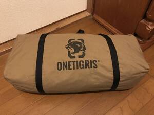 One Tigris(ワンティグリス) スーパーシェルター　別注モデルポリコットン仕様　#軍幕　#ハップテント