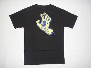 JB即決 SANTACRUZ サンタクルーズ スクリーミングハンド Tシャツ 黒x黄 Mサイズ 新品　POWELL 80　90 VANS ジムフィリップス JIM PHILLIPS