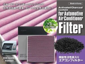 【送料無料】エアコンフィルター 高性能タイプ タフト LA900S/LA910S R2.6～ 活性炭1250mg 消臭 花粉 PM2.5