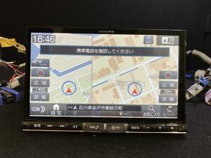 ALPINE アルパイン X8Z 8インチ　ナビ CD/DVD/TV/SD/Bluetooth 地図データー2020年 669031