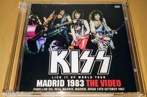 【1983年ノーメイク時代決定版映像】MADRID 1983 THE VIDEO(2DVDR)1983年10月14日マドリード公演