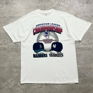 00s MLB ニューヨーク ヤンキース マリナーズ 2000 Tシャツ サイズ XL