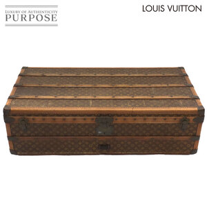 ルイ ヴィトン LOUIS VUITTON モノグラム マル キャビン アンティーク トランク 衣装ケース ブラウン Malle Cabine 90250501