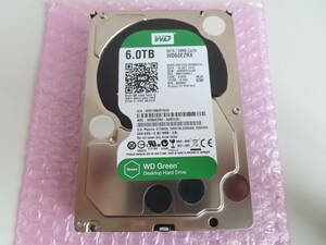 WESTERN DIGITAL WD60EZRX [6TB SATA600] 使用2618時間