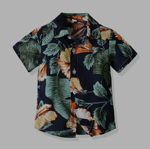 男の子花柄 tシャツ 100サイズ