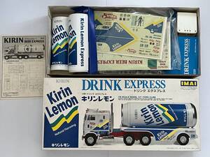 IMAI イマイ 1/28 DRINK EXPRESS ドリンク エクスプレス キリンレモン FORD CL9000 モーターライズ品 状態難有 未組立品 1991年製 現状品