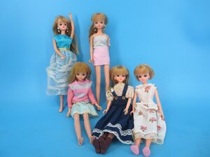 ジェニーちゃん　着せ替え人形　ジェニー人形　フィギュア　ドール　タカラ　TAKARA　女の子　★まとめて5体　現状品　（中　JTA6