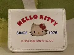 【昭和レトロレア】ハローキティ定期入れSanrioサンリオHELLO KITTY