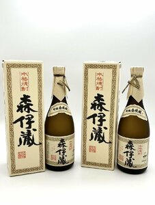 【東京都限定発送商品】【未開栓 箱付 2本セット おまとめ】かめ壺焼酎 森伊蔵 本格焼酎 720ml 25度 鹿児島 さつま芋 国産 日本【古酒】