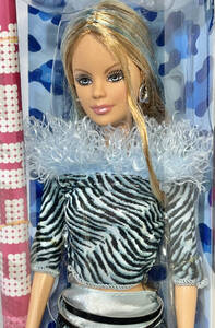 [未開封] FASHION FEVER Barbie ファッション・フィーバー バービー [ゼブラ柄トップス]