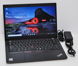 ★ThinkPad X13 Gen 1 Core i5-10310U 13.3型TFT8GB/SSD256GB/無線LAN/カメラ/Windows 10 Pro★USB不良