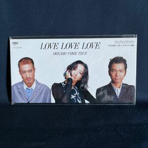 未開封　8cm CD ドリカム「LOVE LOVE LOVE」TBS系金曜ドラマ「愛してると言ってくれ」主題歌