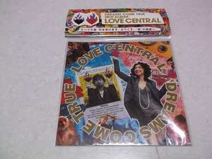 (　ドリカム　LOVE CENTRAL 【　マグネットシール 磁石ステッカー 12×12cm　♪未開封新品　】　DREAMS COME TRUE　吉田美和 中村正人