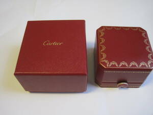 Cartier　カルティエ　リング　イヤリング　空箱