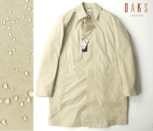 125周年限定！新品タグ付き DAKS ダックス 撥水シェル ダウンライナー付き ステンカラーコート ベージュ XXL【参考価格￥108,900-】