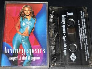 Britney Spears / Oops!...I Did It Again 輸入カセットテープ ジャケ違い