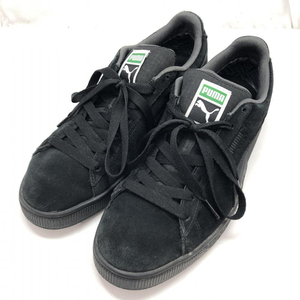 【中古】PUMA SUEDE GORE-TEX ローカットスニーカー サイズ28㎝ ブラック[240091361610]