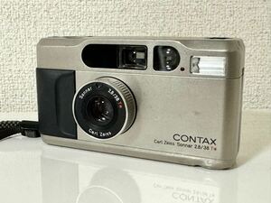 コンタックス CONTAX T2 Carl Zeiss Sonnar f2.8 38mm T* チタンシルバー