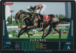 HORSE RIDERS　カード　HB07B092／200　インティライミ　競馬　JRA　競走馬