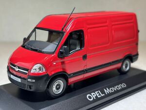 1/43 「オペル Movano」 レッド NOREV Gamme Collection 360000 ルノートラフィック兄弟車