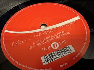 12”★QED / Hardly A Day (Filterheadz Remix) / プログレッシブ・ハウス / トランス！