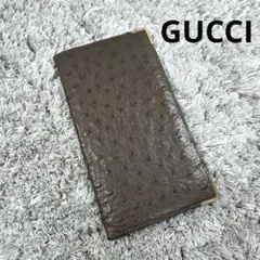 GUCCI グッチ 長財布 札入れ オーストリッチ オールドグッチ