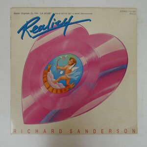 48012192;【国内盤/ハート型10inch/PinkTransparent】Richard Sanderson / Reality 愛のファンタジー