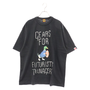 HUMAN MADE ヒューマンメイド Graphic T-Shirt HM26TE002 グラフィック半袖Tシャツ カットソー ブラック