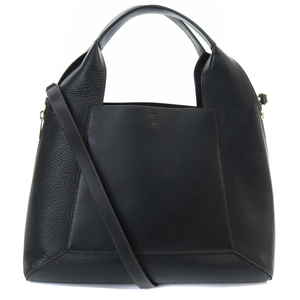 フルラ FURLA GILDA TOTE L ハンドバッグ ショルダーバッグ 2way レザー ロゴ 黒 ブラック /SR28 レディース