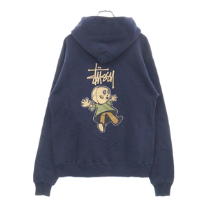 STUSSY ステューシー 80s OLD STUSSY DOLLY ドリー ジェイソンピエロ プルオーバーパーカー ネイビー